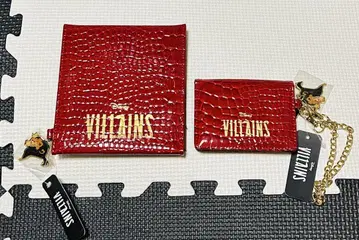 VILLAINS 빌런즈 스카 접이식 거울 패스 케이스 새상품 2점