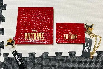 VILLAINS 빌런즈 스카 접이식 거울 패스 케이스 새상품 2점