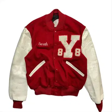 70s-80s DeLONG 바시티 자켓 구제 의류 남성용 44 USA제