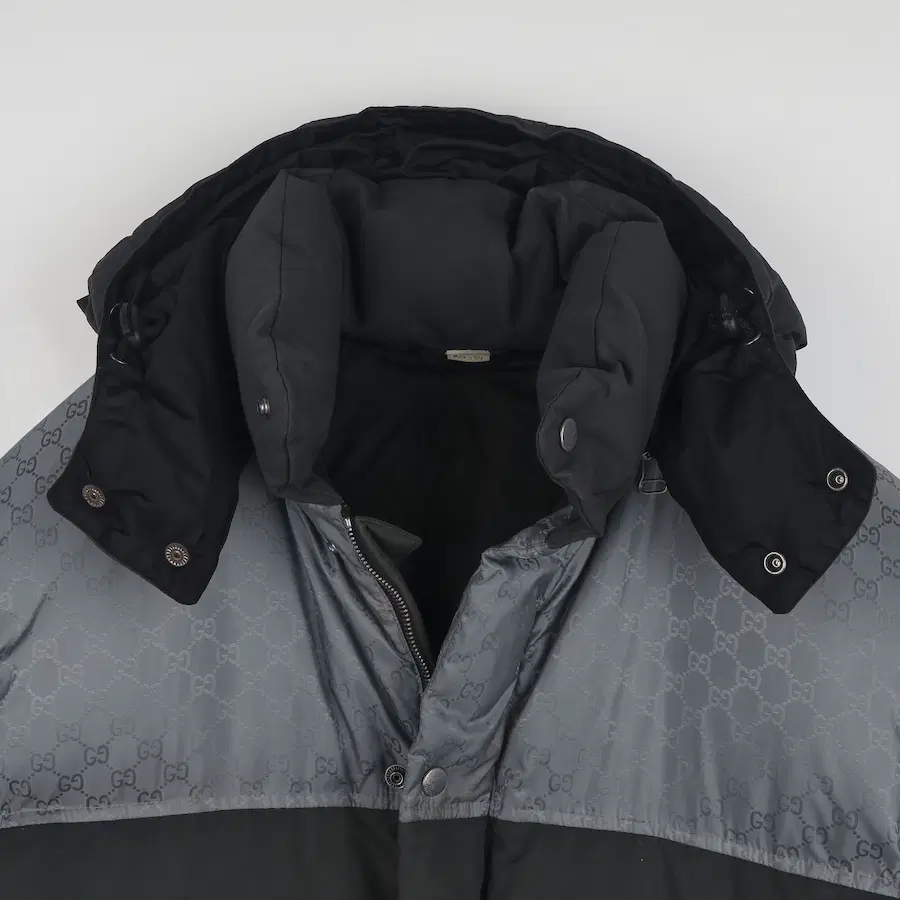 古驰546334 GG标志长款羽绒服