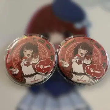 최애의 아이 47도도부현의 아이 캔뱃지 아리마 카나 아오모리 2개 세트