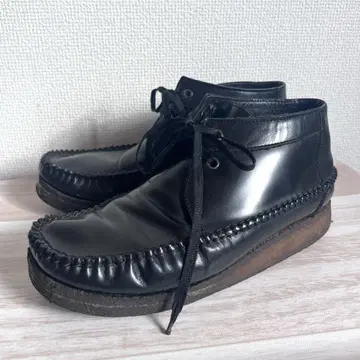 레드우드 리버 리 US 7.5 25.5cm 천연 가죽 블랙 로리안