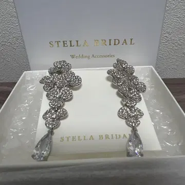Stella Bridal 웨딩 귀걸이 블랑 부케 II