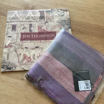 JIM THOMPSON 스카프 퍼플 핑크