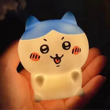 미사용 새상품 하치와레 토끼 2개 세트 실리콘 나이트라이트