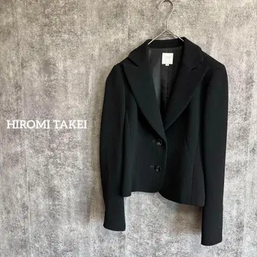 새상품급 [HIROMI TAKEI] 테일러드 자켓 수트 포멀 블랙
