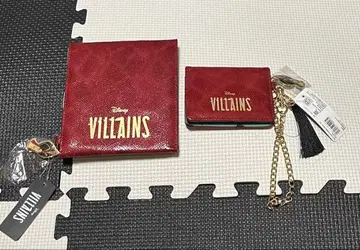 VILLAINS 빌런즈 자파 퍼 접이식 거울 패스 케이스 새상품 2점