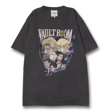 VAULTROOM x 치.애니메이션 T셔츠 다크 그레이 XL
