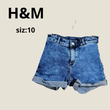 H&M 데님 숏팬츠 10호