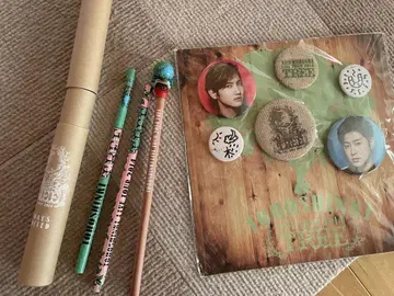 동방신기 TREE 캔뱃지 5개 펜 3개 세트