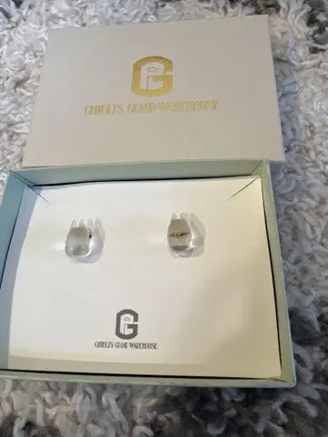 지브리 파크 지브리 대창고 이웃집 토토로 작은 토토로 귀걸이
