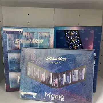 SnowMan LIVE TOUR 2021 Mania DVD 세트