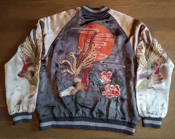 화려악단 리버서블 자수 스카잔 봉황