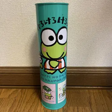케로케로케로피 원통형 저금통 캔