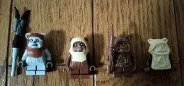 정품 레고 스타 워즈 미니 피규어 이워크 위켓 lego