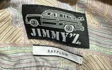 JIMMY'Z BAYFLOW 긴팔 셔츠 패턴 셔츠