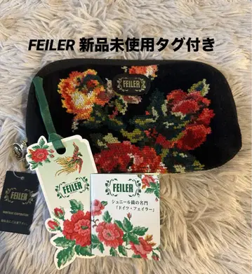 택 포함 미사용 새상품 FEILER 페이러 소품함 지갑
