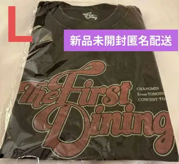 동방신기 최강창민 솔로 콘서트 TheFirstDining 티셔츠 굿즈 L