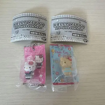 HELLO KITTY 패키지 미니어처 컬렉션 2개 세트