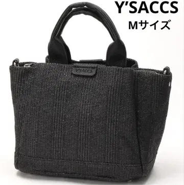 [인기] Y'SACCS 이삭 토트백 M 블랙 A4 대응 새상품