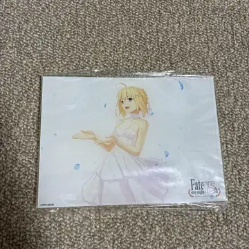 TYPEMOON전 Fate 15주년의 궤적 세이버 아크릴 보드 코스터