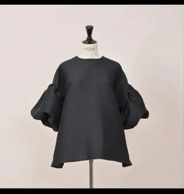 [ 미사용 새상품 ] Heve 헤이 WHIP 벌룬 슬리브 BL