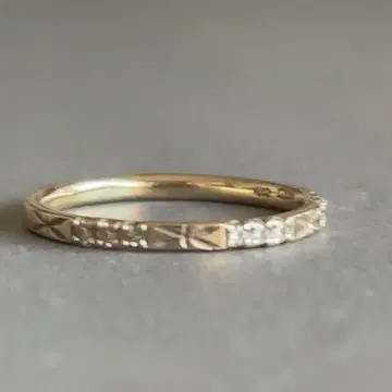 MEDERU JEWERLY k10 x 다이아몬드 핑키링