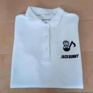 JACK BUNNY 화이트 피케 셔츠