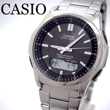 88 CASIO 전파 솔라 웨이브셉터 아나로그 디지털 남성용 시계