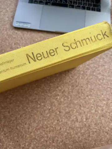 neuer schmuck 슈무크 네이비 템포 주얼리 헌책 외국도서