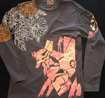 에반게리온 긴팔 티셔츠