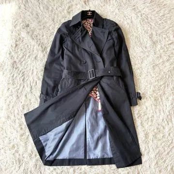 ps.PaulSmith 트렌치코트 40 꽃무늬 라이너 포함 블랙