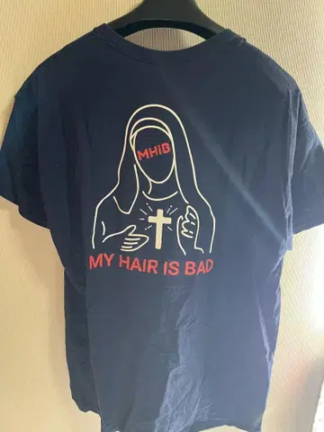 MY HAIR IS BAD 셔츠 XL