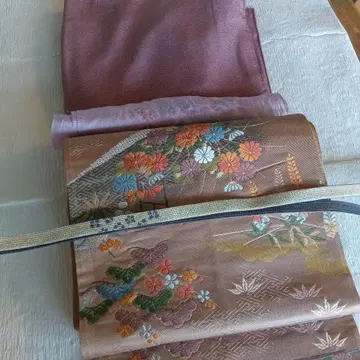 상어 코몬 기모노 후쿠로 오비 세트