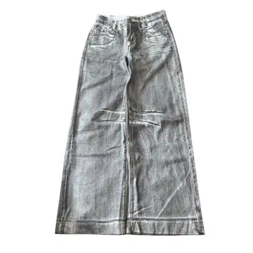 archive grunge paint design flare denim