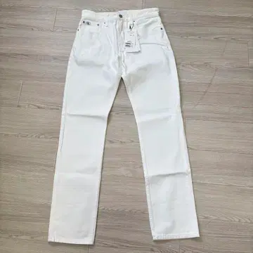 [ 새상품 ] Calvin Klein 화이트 데님 팬츠 28in