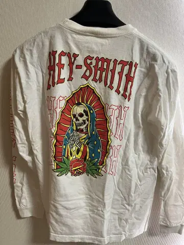 HEY-SMITH 롱 슬리브 T셔츠 L 사이즈