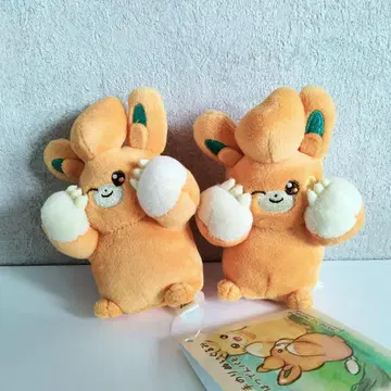 말랑말랑 손에 올리는 봉제 인형 발전 파모 2세트 포켓몬 센터