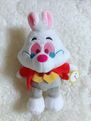 TOMY 나카요시 콩 화이트 토끼 흰 토끼 봉제 인형 앨리스