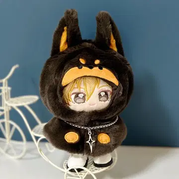 10~12cm 봉제 인형 의류 봉제 인형 의류 이츠누이 복슬복슬 판초