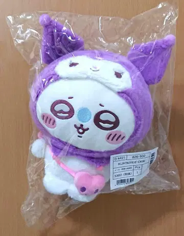 치이카와(먼작귀) 산리오 콜라보 쿠로미 치이카와 모몽가 봉제 인형