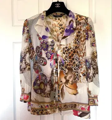 레오나르 실크 블라우스 13호 일본제