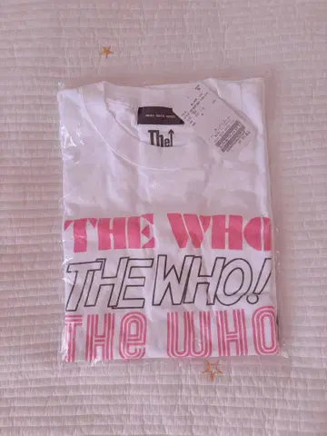 The Who 프린트T셔츠 화이트