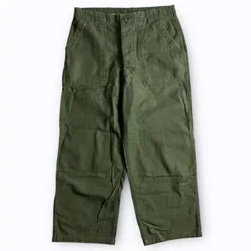 [ 60s ] US ARMY 베이커 팬츠 코튼 새틴 vintage