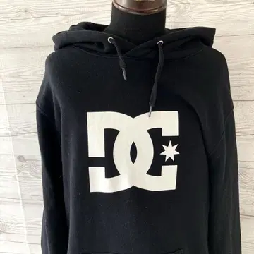 DC 디씨 후드티 블랙 L 사이즈 남성용 2583