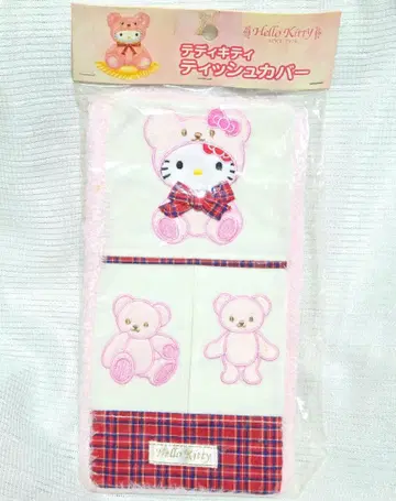 HELLO KITTY 테디키티 티슈 커버 헬로키티 키티