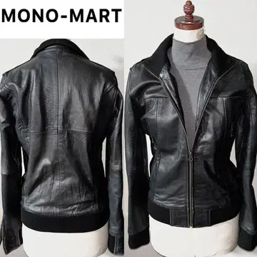MONO-MART 양가죽 라무 가죽 자켓 라이더스