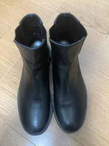 요크 DART 사이드 고어 부츠 첼시 부츠 블랙
