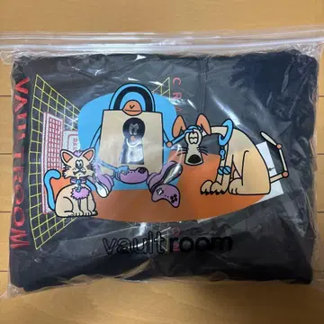 vaultroom 후드 부착 스웨트 셔츠 달마이즈갓