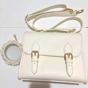WEGO 새첼 숄더 화이트